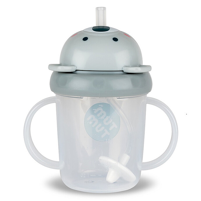 Tasse Anti-fuites et Paille Lestée V3 Koala - 200 ml TUM TUM