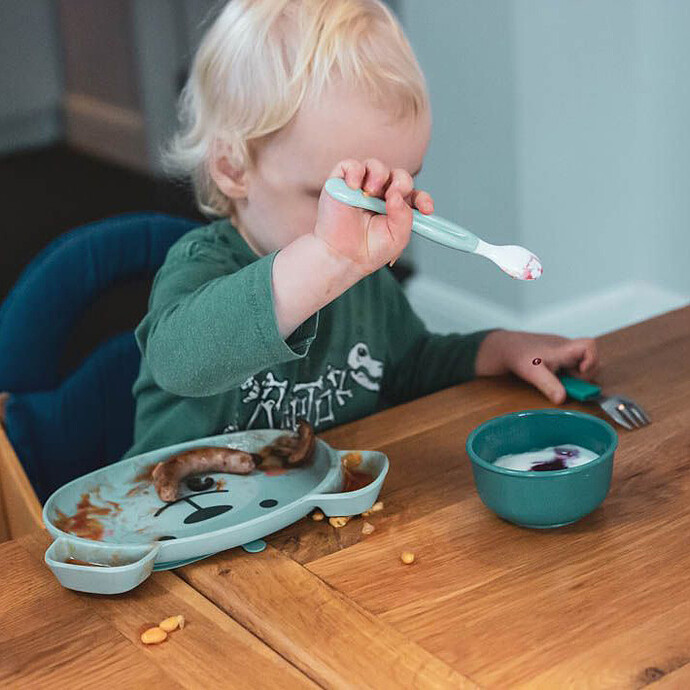 Lot de 3 Cuillères à Double Embout - Ourson TUM TUM