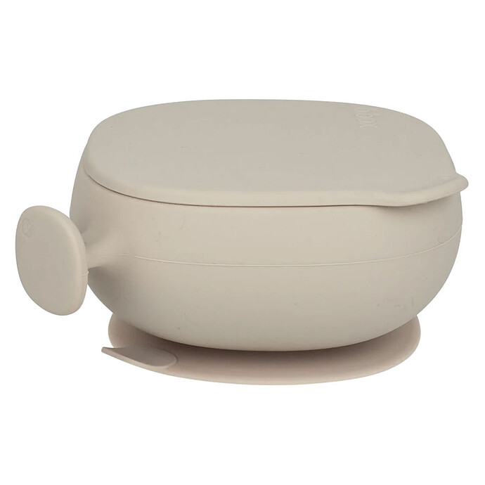 Achat Bol à Ventouse et Couvercle - Latte