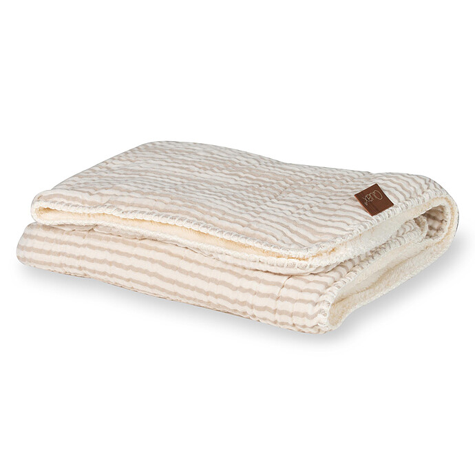 Couverture Bébé Natural - Stripes Quax