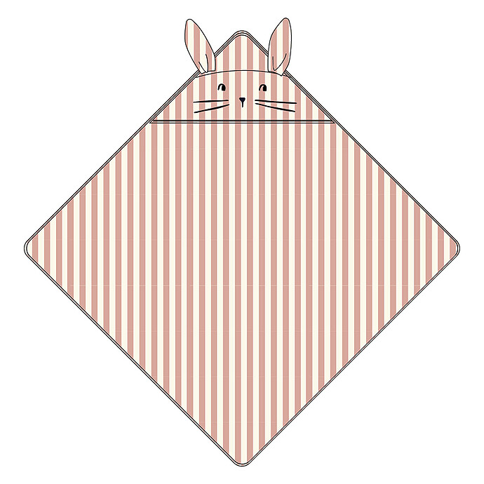 Cape de Bain Albert - Blush Crème de la Crème Liewood