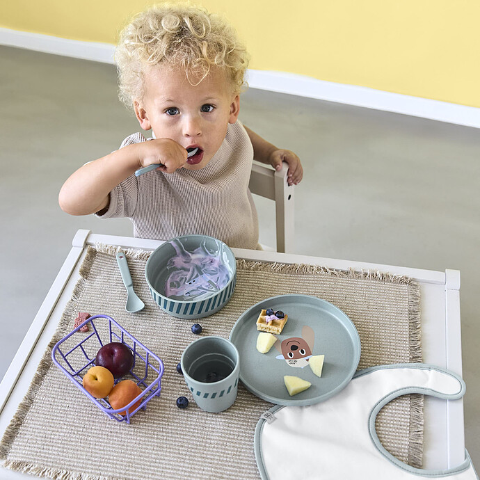 Lot de 5 Bavoirs Eponge Tiny Team Chien - 3/18 Mois pas cher