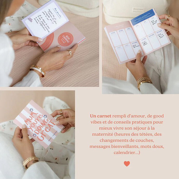 Trousse de Maternité Mommy Vanity x Babyatoutprix - Beige pas cher