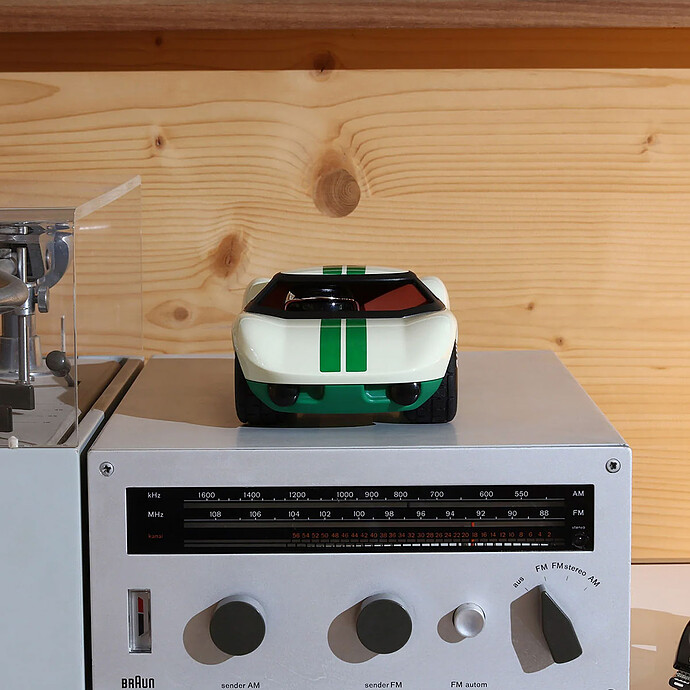 Avis Voiture Ken Cline - Blanc Vert