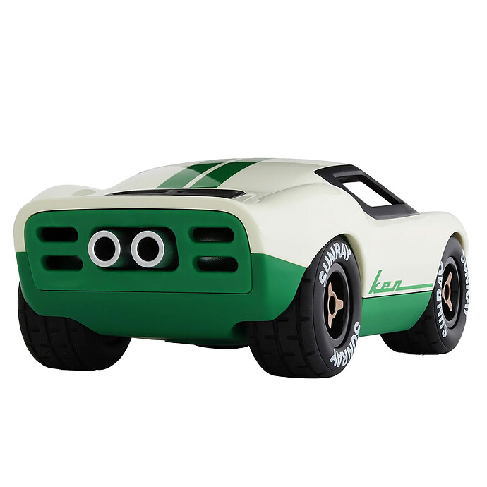 Achat Voiture Ken Cline - Blanc Vert