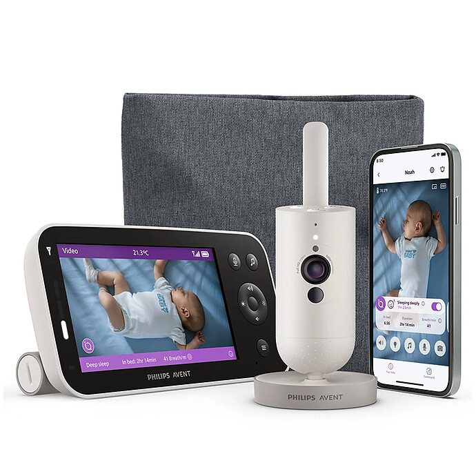 Ecoute-bébé Connecté Intelligent Premium SCD971/26 Philips Avent