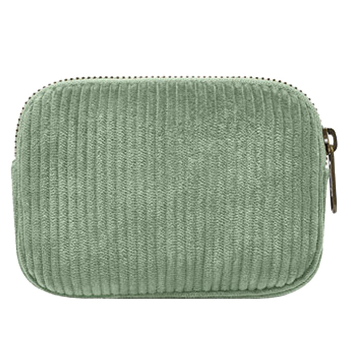 Porte-monnaie Lili - Velours Vert d'Eau Hindbag