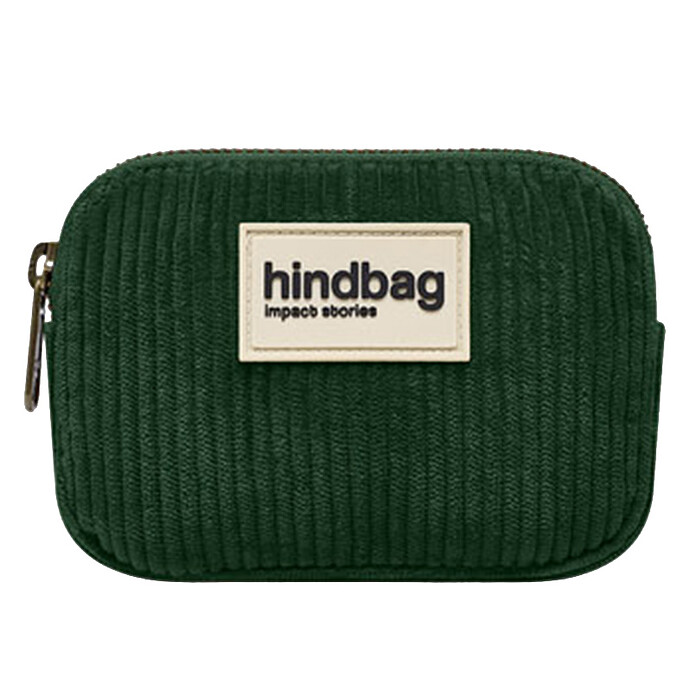 Porte-monnaie Lili - Velours Sapin Hindbag