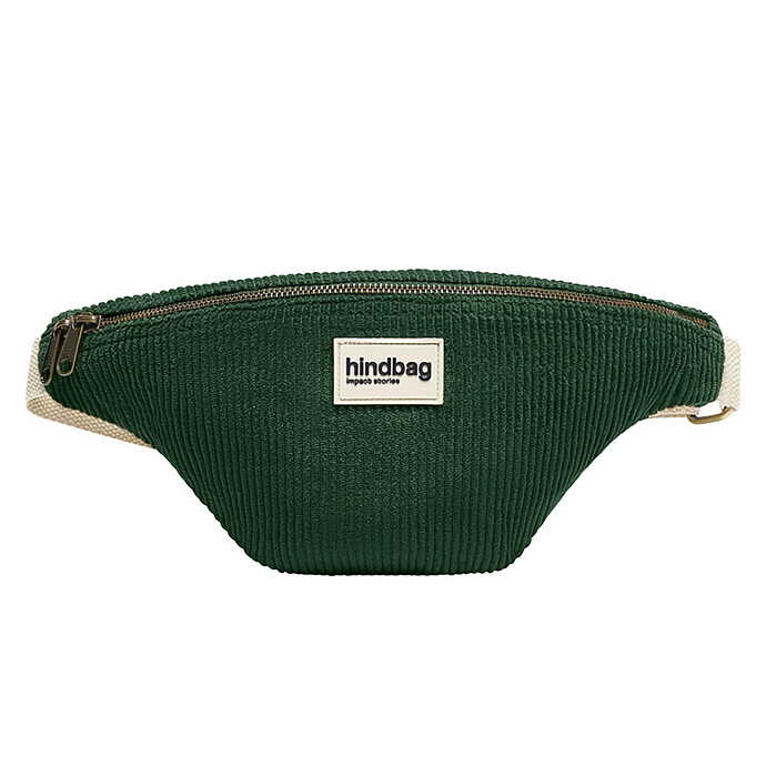 Sac Banane Olivia - Velours Sapin Hindbag