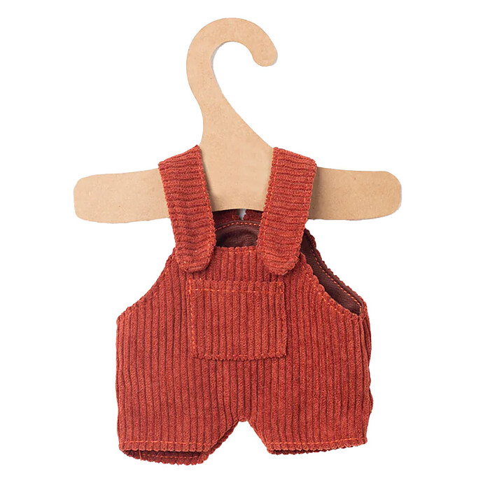 Combinaison pour Peluche Velours Côtelé - Rouge Les Petites Choses