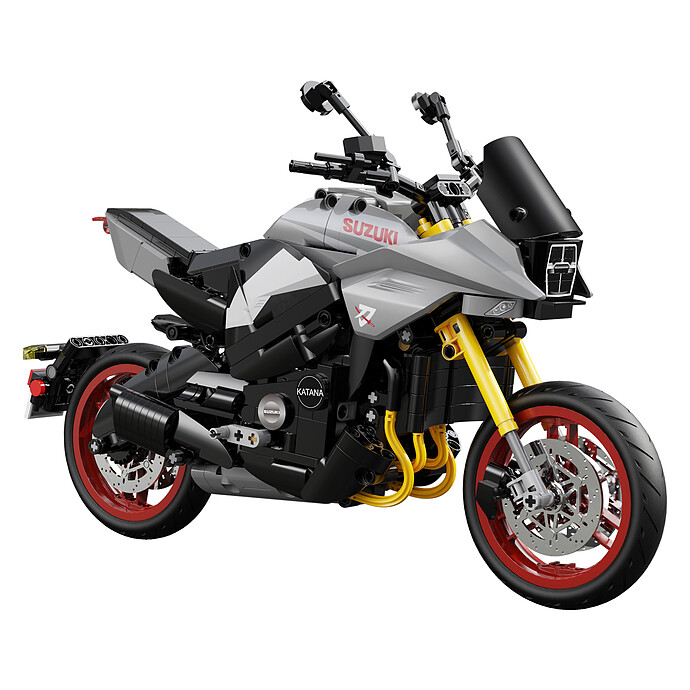Jeu de Construction Moto Suzuki Katana Cada