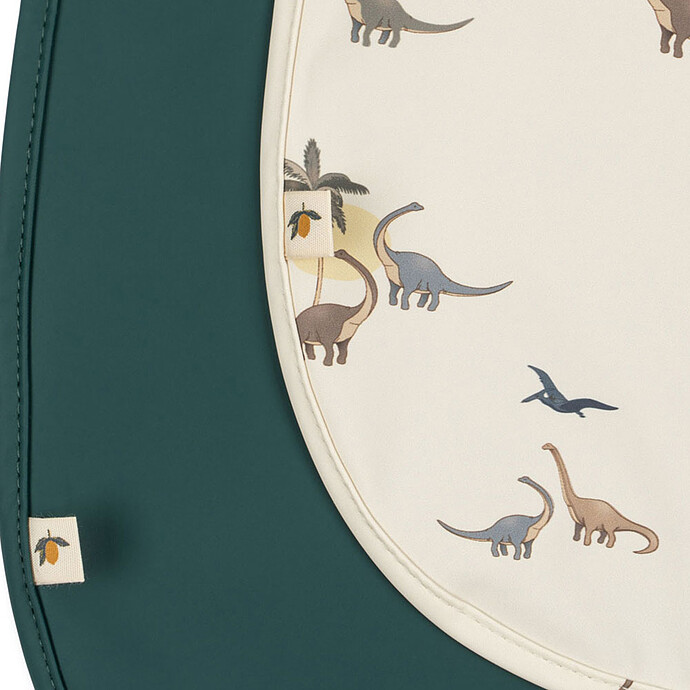 Lot de 2 Bavoirs - Kubi & Rain Forest Konges Sløjd