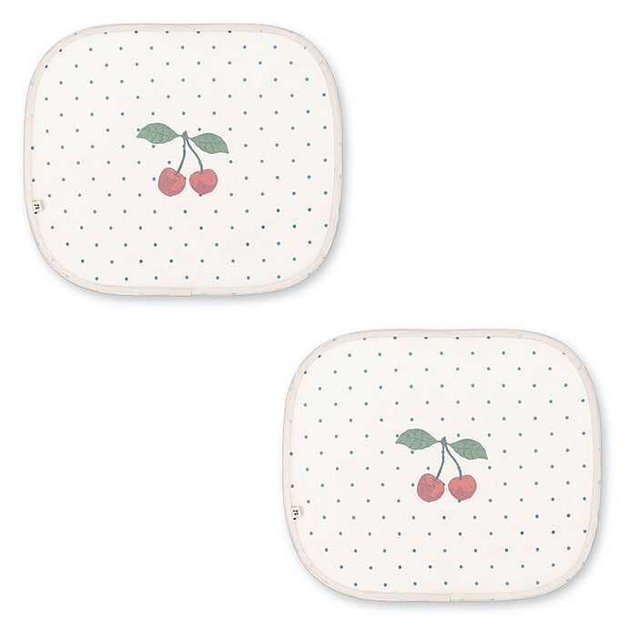 Lot de 2 Pare-soleils - Navy Dots Konges Sløjd