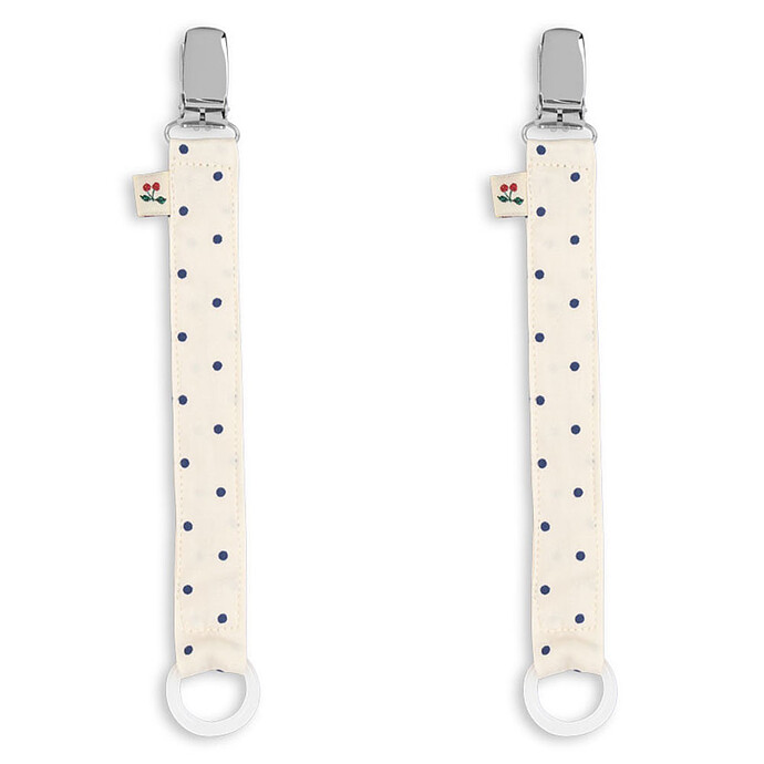 Lot de 2 Attaches Tétines - Estate Dot Konges Sløjd