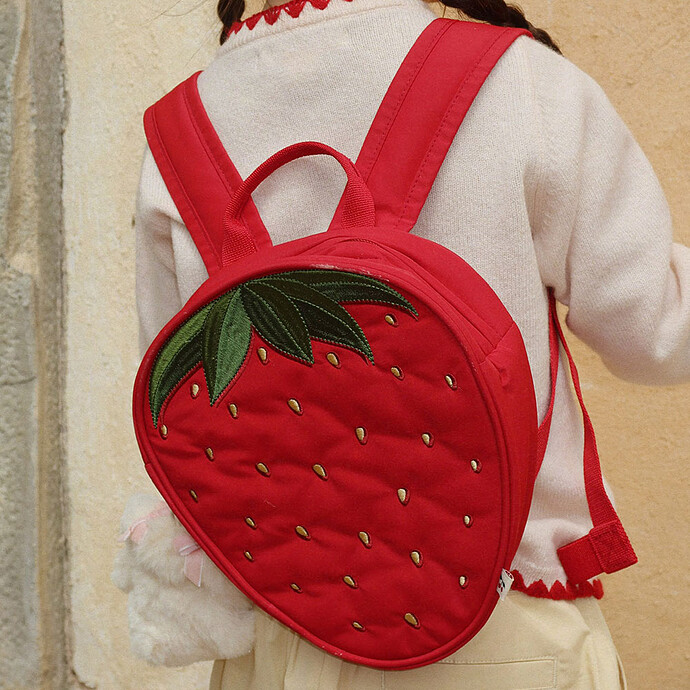 Avis Mini Sac à Dos - Strawberry