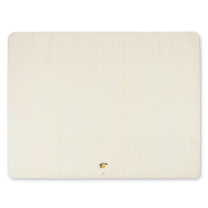 Tapis de Sol en Vinyle - Tea Stripe Konges Sløjd