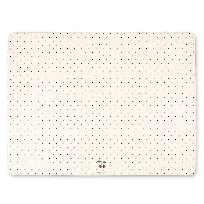 Tapis de Sol en Vinyle - Navy Dots Konges Sløjd