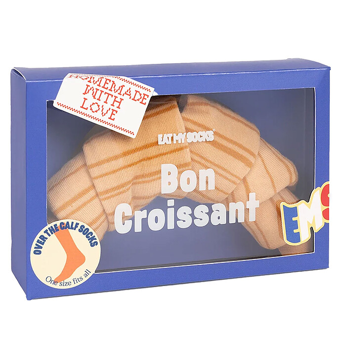 Chaussettes Adulte Bon Croissant - 36/45 EAT MY SOCKS