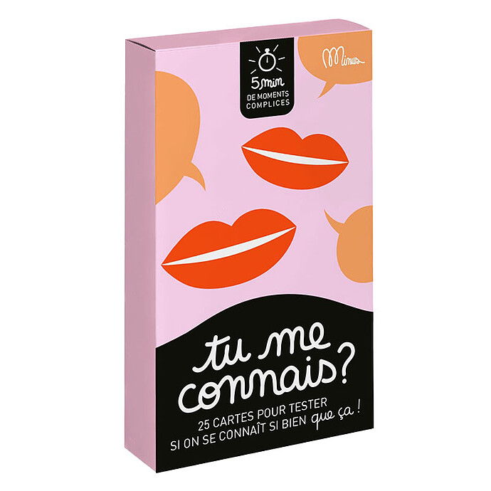 Tu me Connais ? Minus Editions