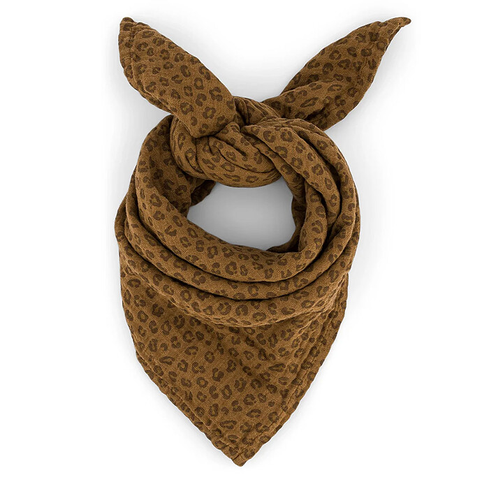 Lange Bianca L- Mini Léopard Cumin Rose in April