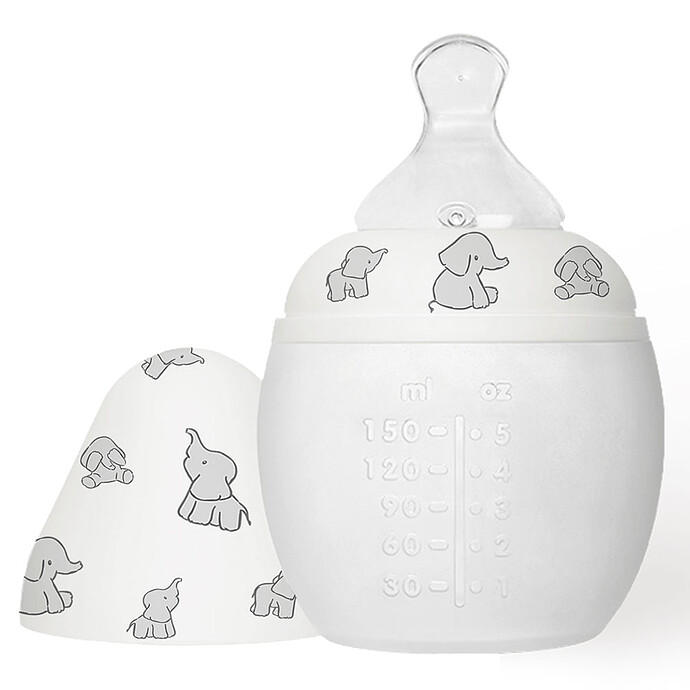 Biberon BibRond Elephant - 150 ml  Elhée
