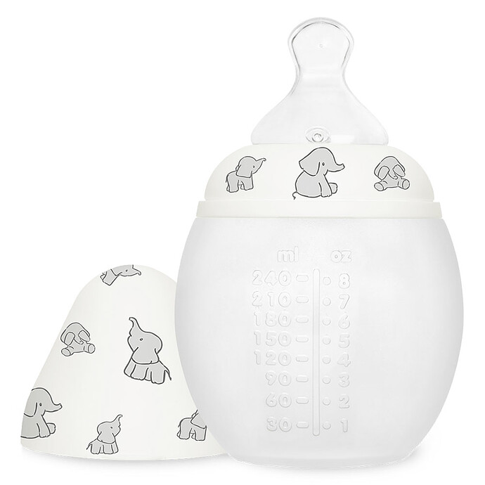 Biberon BibRond Elephant - 240 ml  Elhée