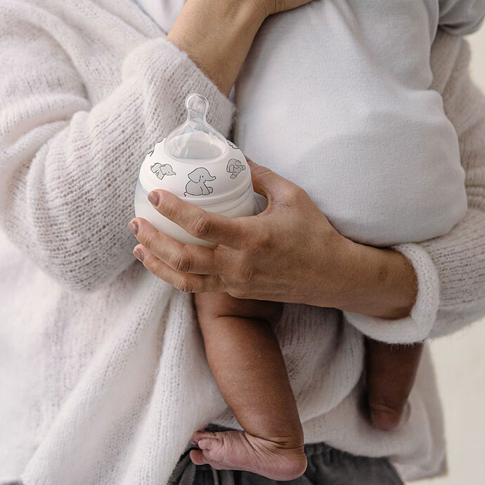 Avis Biberon BibRond Elephant - 330 ml 