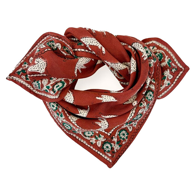 Small Foulard Manika Bengale - Fire Apaches