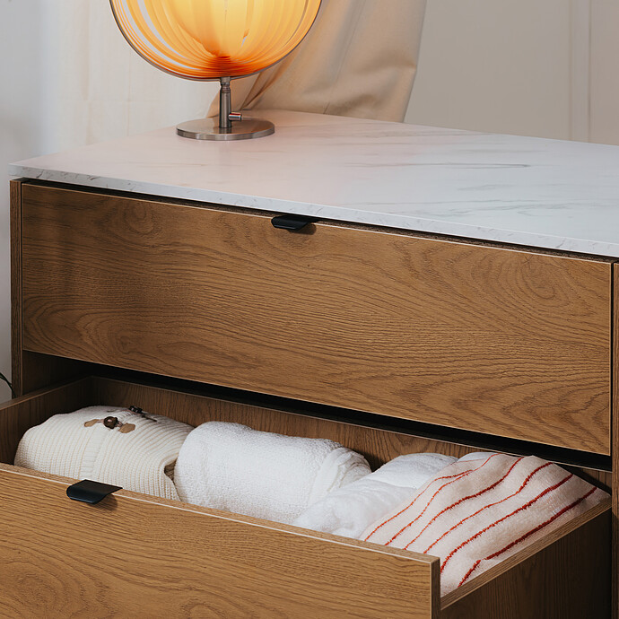 Commode Milan - Chêne Caramel Nina Bien