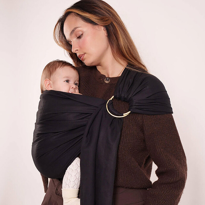 Avis Echarpe Tissée sans Noeud - Black