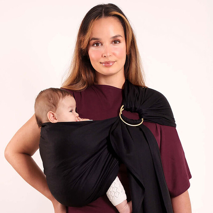 Echarpe Tissée sans Noeud - Black Love Radius