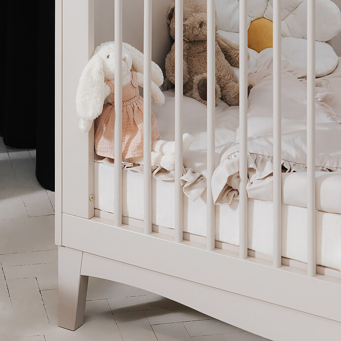 Avis Lit Bébé Evolutif Lille Beige Cachemire - 140 x 70 cm