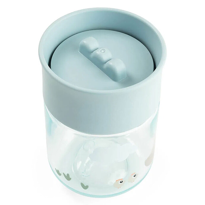 Tasse d'Apprentissage 360° Tiny Farm Bleu - 260 ml  Done by Deer
