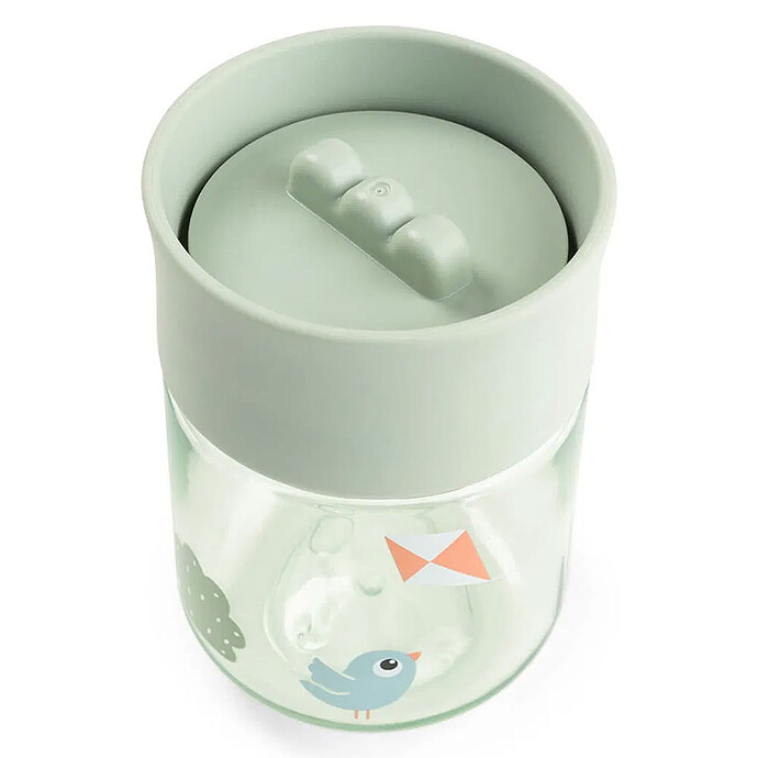 Tasse d'Apprentissage 360° Playground Vert - 260 ml  Done by Deer