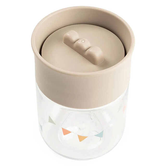 Tasse d'Apprentissage 360° Celebration Sable - 260 ml Done by Deer