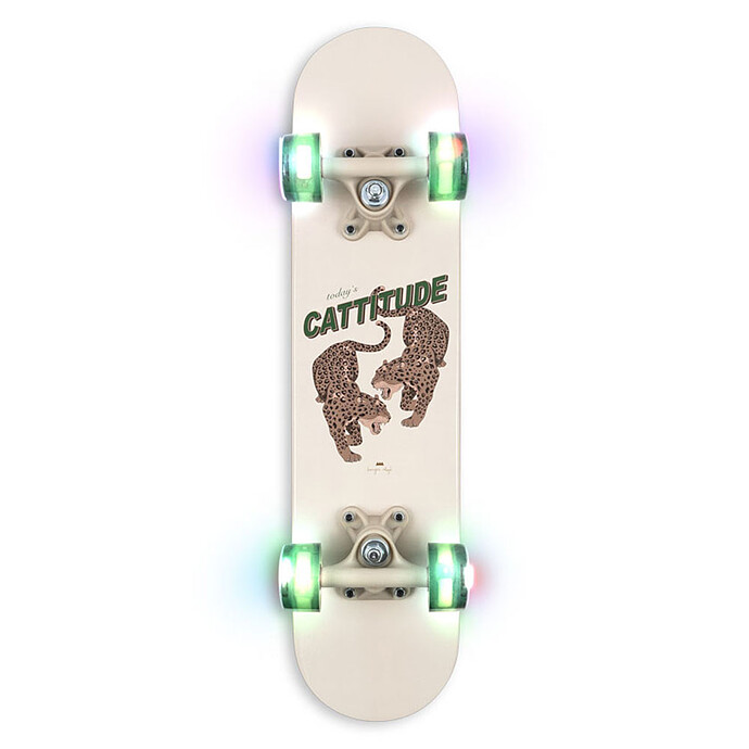 Skateboard - Cattitude Konges Sløjd
