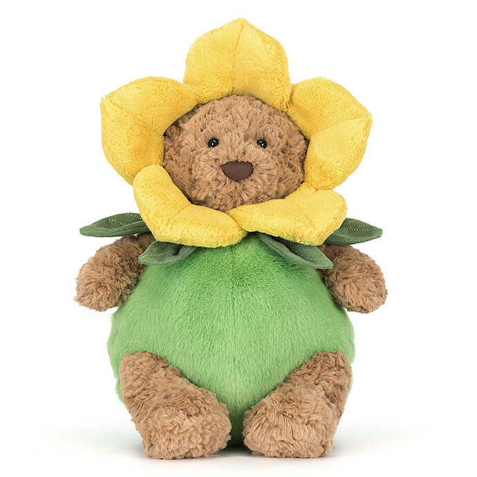 Bartholomew Bear Daffodil Outfit Jellycat