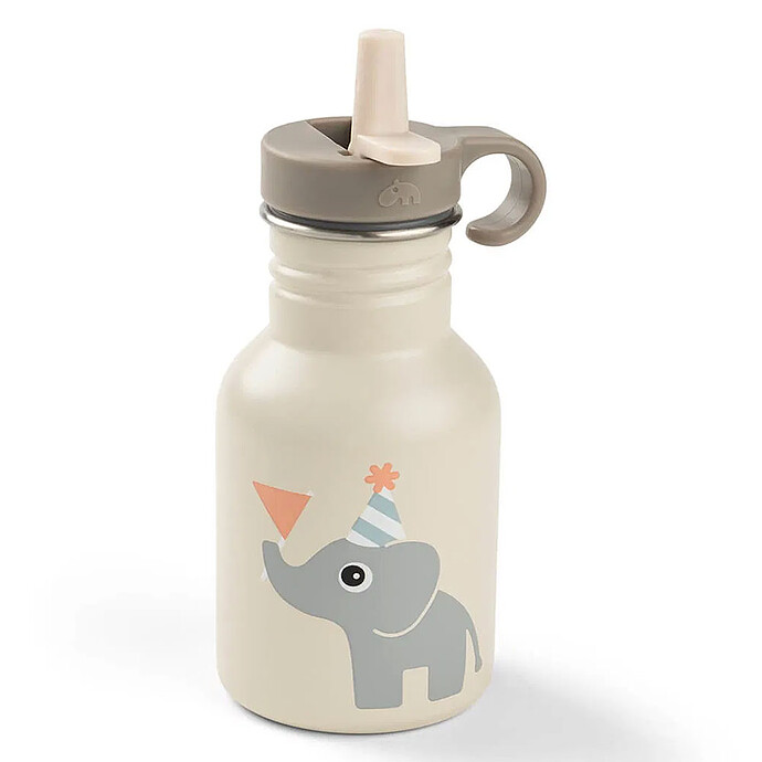 Gourde Inox Celebration Sable - 350 ml Done by Deer