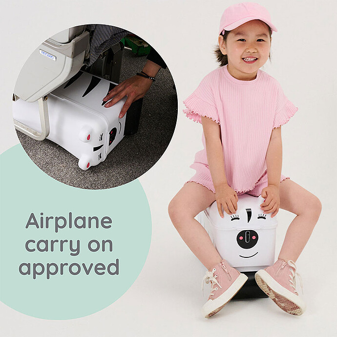 Avis Valise Ride-on - Zèbre