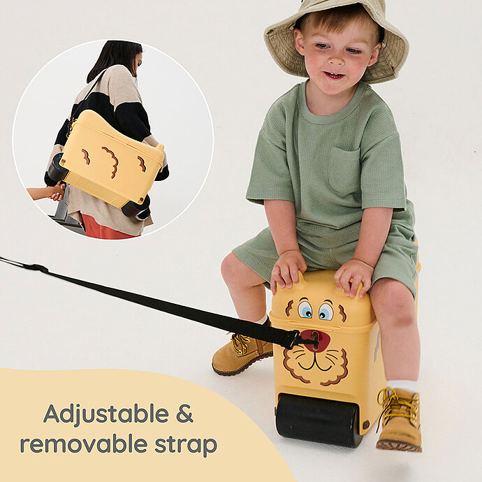 Valise Ride-on - Lion pas cher
