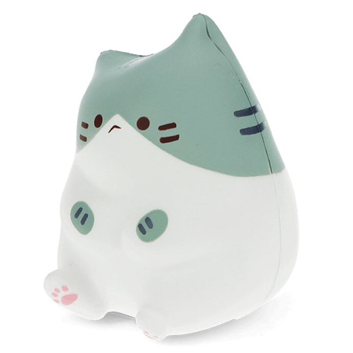 Jouet Anti-stress Moelleux - Chat Assis Rex London