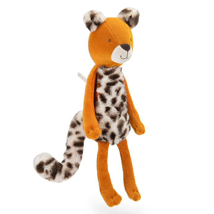 Poupée Léopard Taïgo - La Forêt Mawa pas cher