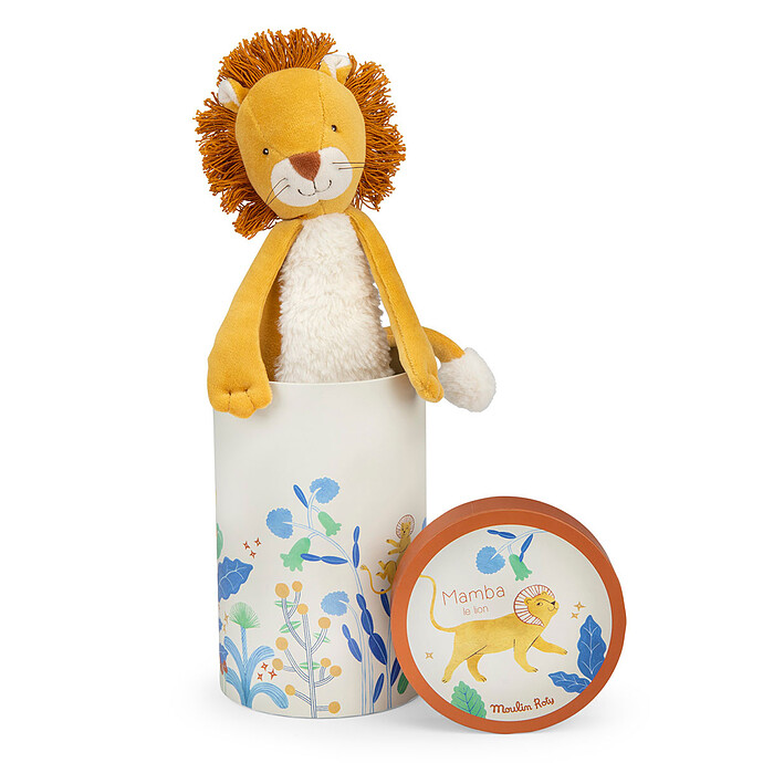 Poupée Lion Mamba - La Forêt Mawa Moulin Roty