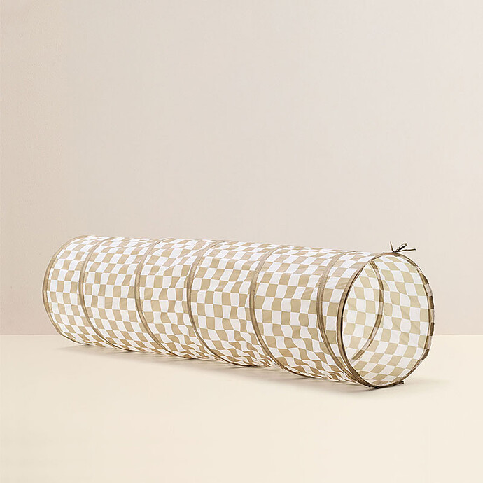 Tunnel de Jeu - Vert Carreaux Kid's Concept