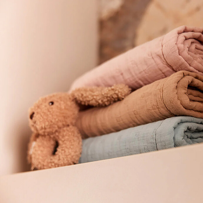 Avis Couverture Berceau Jacquard - Wild Rose