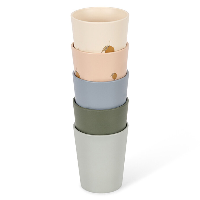 Lot de 5 Verres - Lemon Mix Konges Sløjd