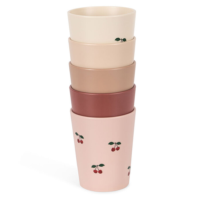 Lot de 5 Verres - Cherry Mix Konges Sløjd