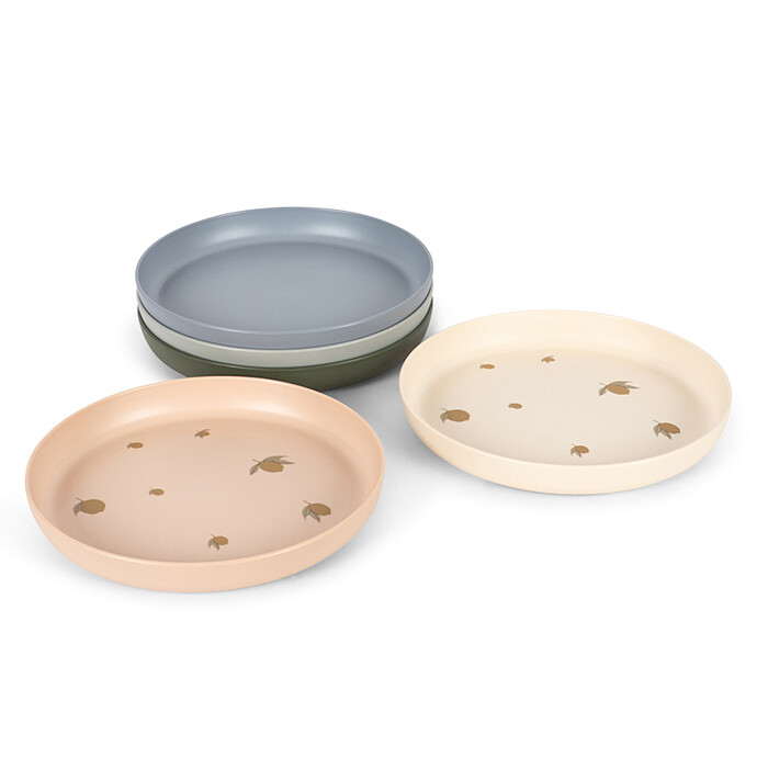 Lot de 5 Assiettes - Lemon Mix Konges Sløjd