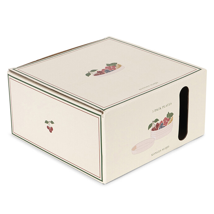 Lot de 5 Assiettes - Lemon Mix pas cher