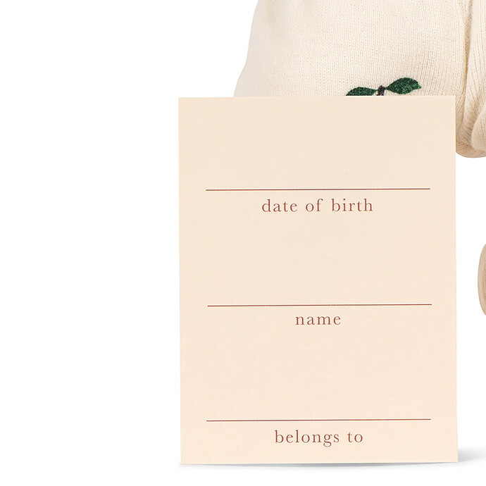 Mini Poupée - Cherry Konges Sløjd